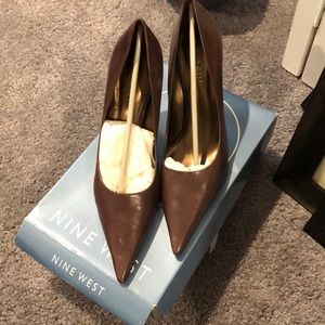 Brown None West Pumps